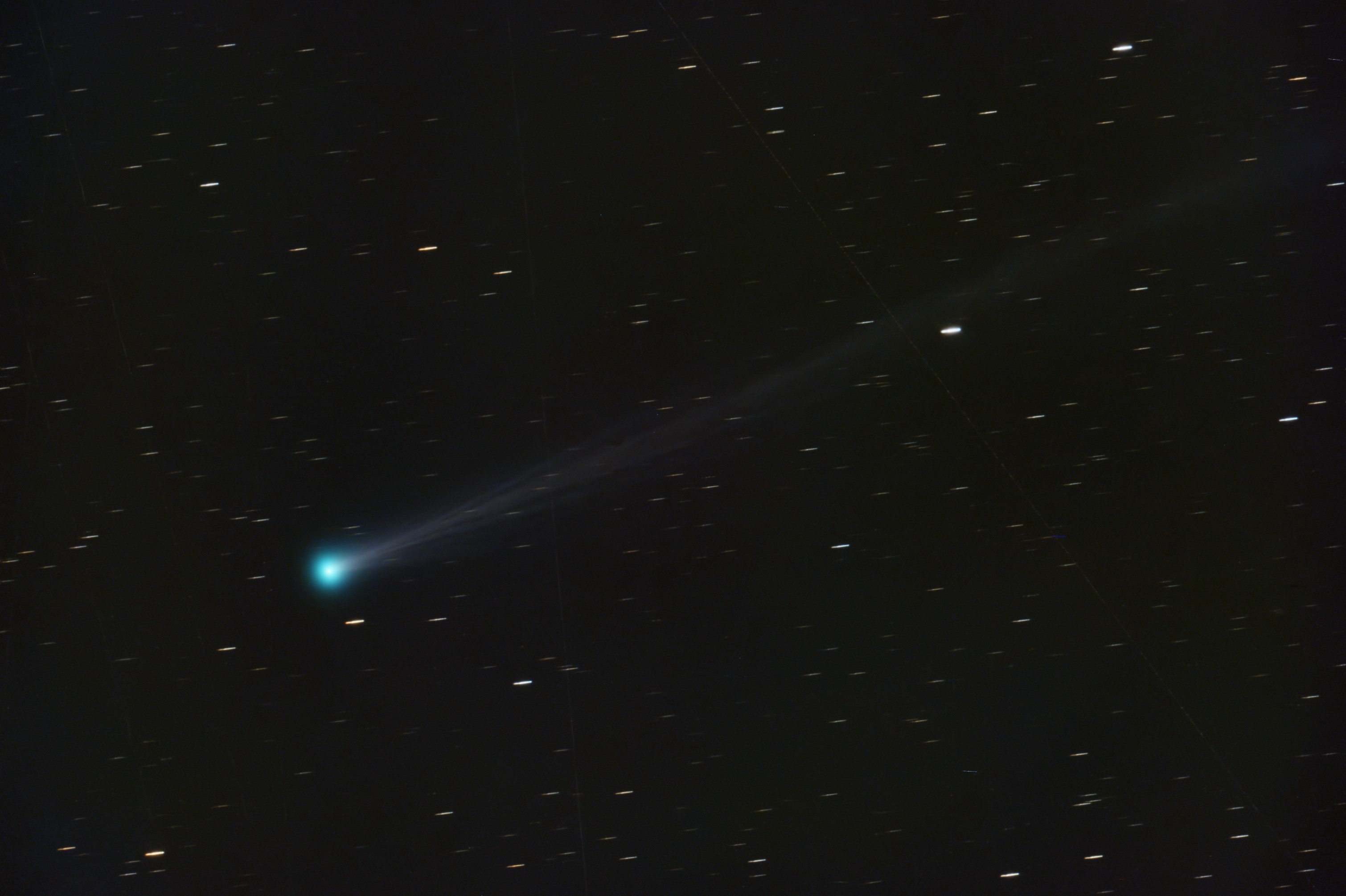 圖二：彗星C/2025 R3，2026/4/11清晨攝於南瀛天文館